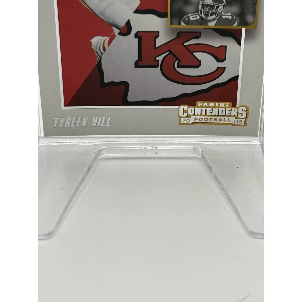 Kansas City Chiefs Mini Helmet‎ Card Display Red NFL Football Tyreek Hill 2018